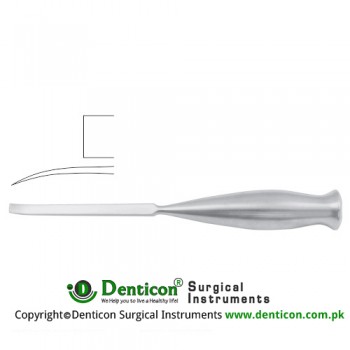 Smith-Peterson Bone Osteotome Curved Stainless Steel, 20.5 cm - 8" Blade Width 13 mm